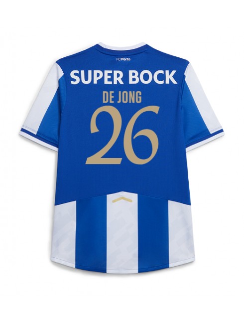 Porto Luuk de Jong #26 Heimtrikot 2025-26 Kurzarm Porto Luuk de Jong #26 Heimtrikot 2025-26 Kurzarm